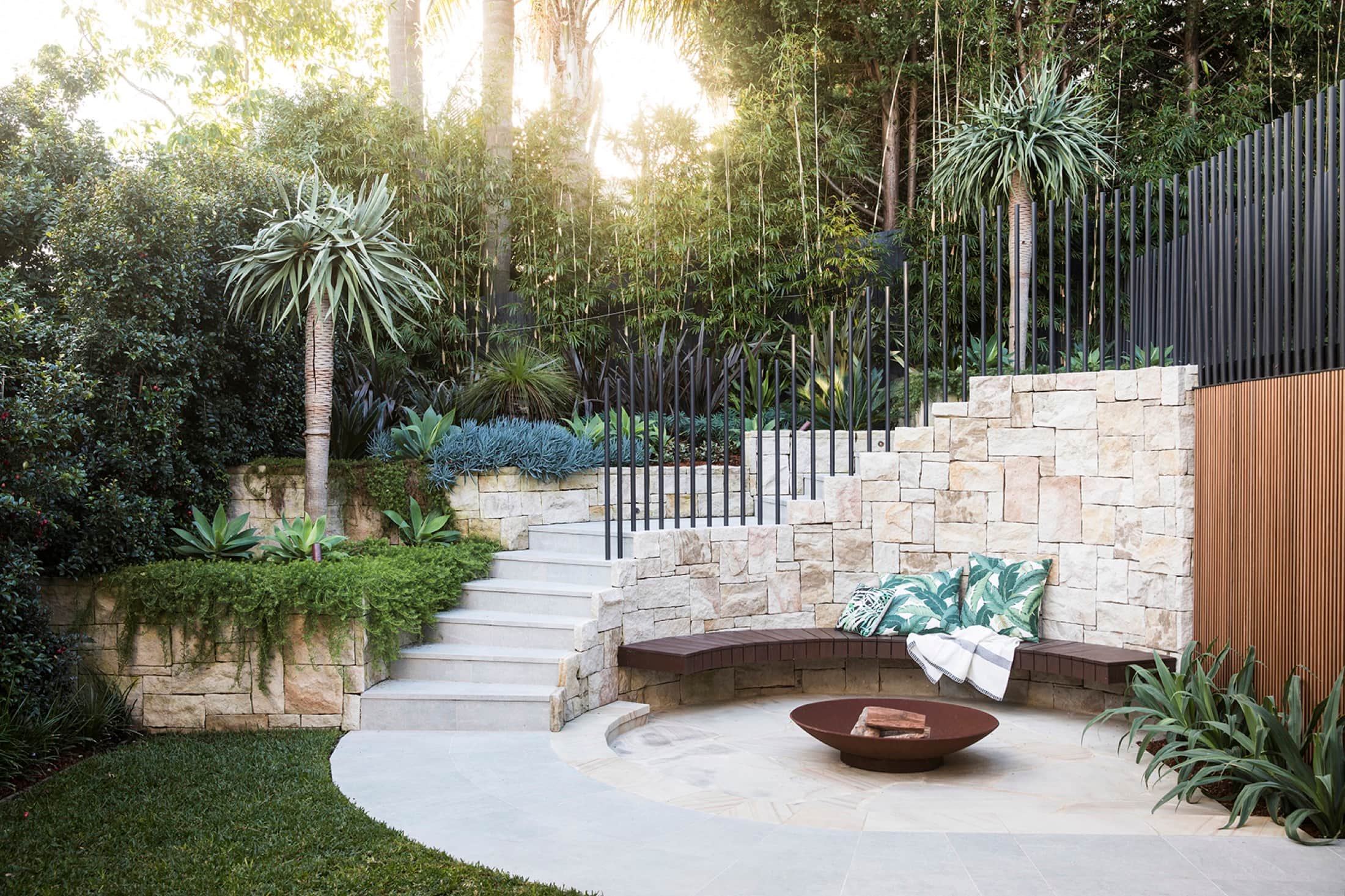 Expert garden maintenance and hedging at a Bellevue Hill formal garden