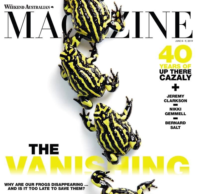 cover of the weekend australian magazine